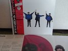 The Beatles Help Japan LP Red Vinyl Obi Poster Mono