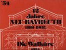 KEILBERTH WAGNER DIE WALKURE BAYREUTH 54 4 LP MELODRAM