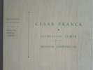 JACQUELINE EYMAR - Q. LOEWENGUTH, CESAR FRANCK PHILIPS