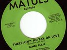 Sandi Blair Matues sister funk Ain't No Tax soul 45