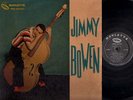 JIMMY BOWEN rare ROCKABILLY s/t LP ROULETTE blk/silver