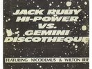 DUB LP - TAD's label JACK RUDY vs GEMINI DISCOTHEQUE ??