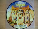 IRON MAIDEN POWERSLAVE Picture Disc LP Vinyl