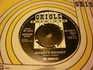 THE MIRACLES-MICKEYS MONKEY-RARE ORIOLE SINGLE