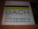 RARE WESTMINSTER / BACH violin concertos WALTER BARYLLI
