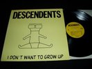 DESCENDENTS I Don't Want To Grow Up ORIG LP Punk HC KBD