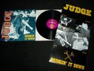 JUDGE Bringin' It Down LP ORIG Punk HC KBD SxE YOT SOIA