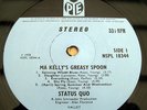 Status Quo MA KELLYS GREASY SPOON UK LP1ST W POSTER NM-