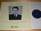 DINU LIPATTI: LAST RECITAL: BACH – MOZART - COLUMBIA