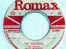 MAX ROMEO  the reverend