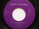 JOEY GILMORE Do It To Me SAADIA MIAMI FUNK 45 HEAR