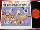 DAVE BRUBECK Time Out Orig. 6 Eye 1959 Columbia LP