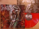 IMMOLATION LP ONWARD TO GOLGOTHA VG+/VG+ RED VINYL