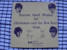 BEATLES 1ST FLEXI CHRISTMAS MESSAGE TO FAN CLUB MEMBERS