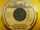 SWISS MOVEMENT 45 Wish Our Love GOLD Rare Modern Soul