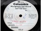 Cliff Richard Lucky Lips UK Columbia 1-Sided Test Press