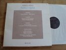 ARVO PART  TABULA RASA LP Jazz Fusion ECM Keith Jarrett