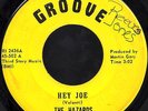 HAZARDS  Hey Joe  Virginia Punk Fuzz Legend 1967 Groove