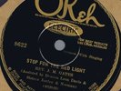 OKeh Rev J M Gates STOP FOR THE RED LIGHT Fine