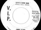 Chris Clark : MOTOWN 45 on V.I.P.