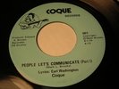 COQUE EARL WASHINGTON PEOPLE LET'S COMMUNICATE -LISTEN