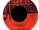 Solomon Burke Stupidity Atlantic Northern Soul 45 Hear