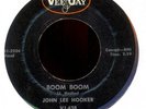John Lee Hooker Boom Boom Vee Jay Blues 45 Hear
