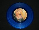 SYLVIE VARTAN  SP 45T PROMO BLUE VINYL  DOUBLE EXPOSURE
