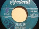 r&b mod new breed 45 Lulu Reed & Freddy King-Can't Hide