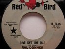RAL DONNER RED BIRD 057 PROMO ROCKABILLY ELVIS STYLE $