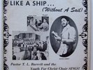 Rare Gospel Funk LP PASTOR TL BARRETT Like A Ship