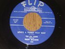 SIX TEENS love's a funny... 45 rare SOUL on FLIP exc