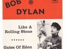 BOB DYLAN Like A Rolling Stone RARE Sweden / Norway 45