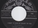 LEEVERT ALLISON I Want To Give My Heart NORTHERN SOUL