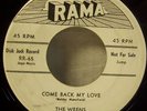 VOCAL GROUP WRENS COME BACK MY LOVE 1955 RAMA WL PROMO