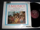 VIVALDI concerti I MUSICI fr philips hi-fi stereo lp M-
