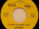 KING ERRISON 45 TRENT TOWN NM CALYPSO SOUL MARDI GRAS