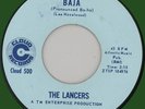 LANCERS Baja 45rpm Cloud Records '60s surf instrumental