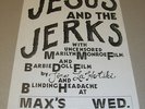 VINTAGE PUNK/NO WAVE FLYER Teenage Jesus & Jerks '77