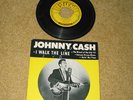JOHNNY CASH I WALK THE LINE ORIGINAL SLEEVE & RECORD 45