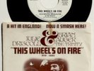 DRISCOLL AUGER TRINITY This Wheel's US Pic Sleeve 45