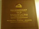 5x78rpm RACHMANINOV plays his PIANO CC. 2 STOKOWSKI NM