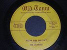 THE SOLITAIRES What Did She Say Old Town 45 R&B Doo Wop