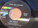Soul 45 Joe Simon - Long hot summer on SS7 HEAR