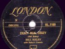 RARE BILL HALEY78 CRAZY MAN CRAZY GOLD LONDON HL1190 E-