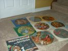 8  WALT DISNEY PICTURE DISC'S + bonus JIMINY CRICKET