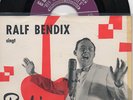 EP  -  RALF BENDIX  -   singt   ROCK  N  ROLL