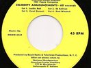 Lucille Ball Paul Winchell Carol Burnett Radio Spots 61