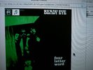 BEADY EYE FOUR LETTER WORD VERY LTD 7'SINGLE NO 0806