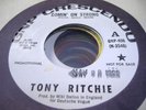 HEAR Garage/Psych 45 TONY RITCHIE Comin' On Strong on
